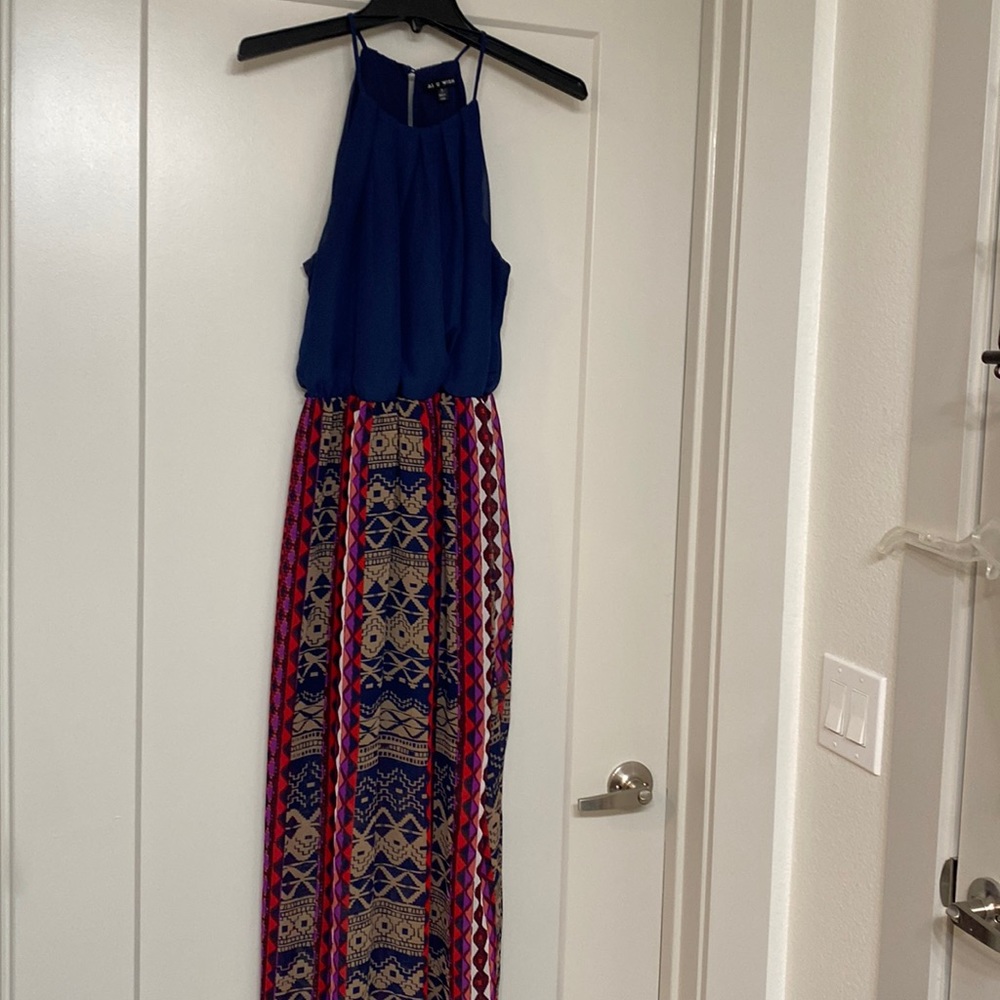 As U Wish maxi dress. Size small